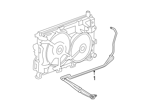 Equinox POWER STEERING OIL COOLER