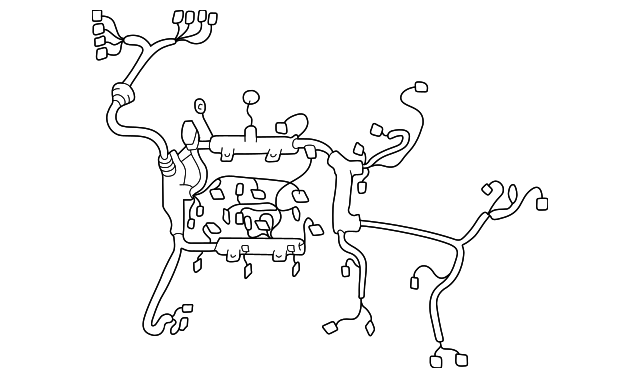 82121-06560 Деталь ENGINE HARNESS