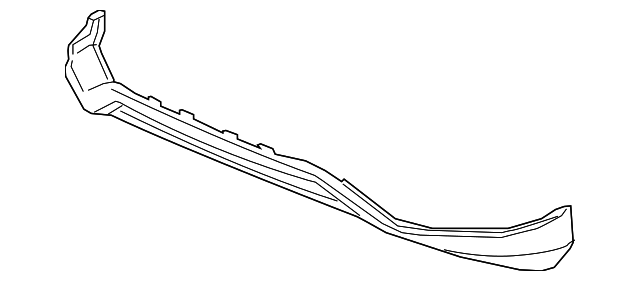 04712-T1W-A91 Деталь FACE, FR. BUMPER (LOWER) (DOT)