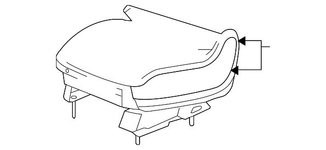 TW121DVAF Деталь SEAT ASSY, RIGHT