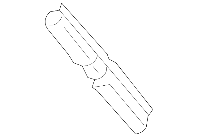 50836-1PA0A LOWER DEFLECTOR