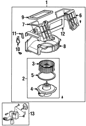 Rodeo BLOWER MOTOR & FAN