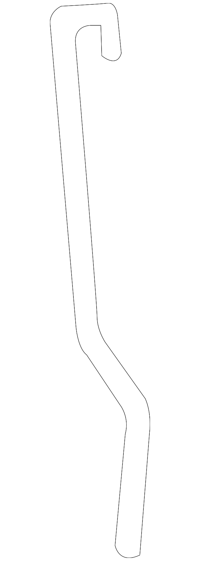 22652810 HANDLE, OUTSIDE ROD, RIGHT