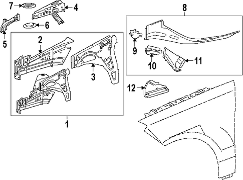 GL550 INNER COMPONENTS