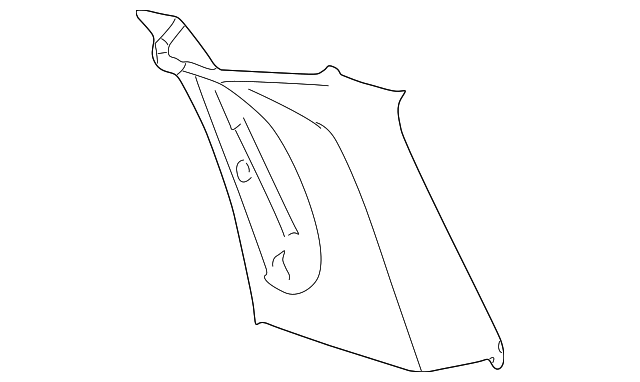 3C7Z7824356AAB Деталь PILLAR TRIM, RIGHT