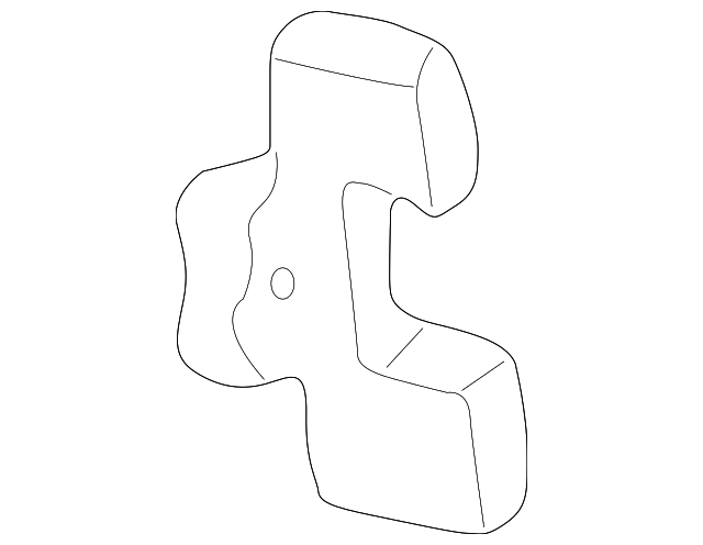 YC3Z78310A90AA Деталь CORNER TRIM RETAINER