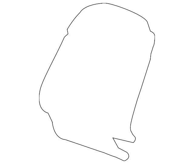 23103682 Деталь SEAT BACK PAD