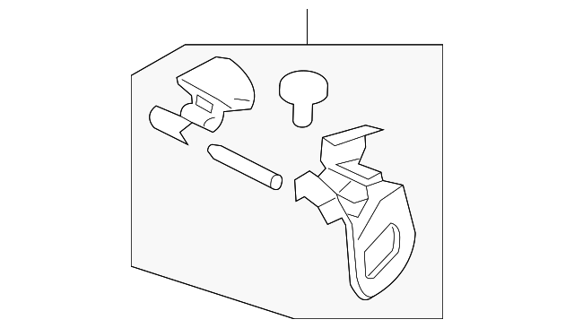 23266439 Деталь RELEASE HANDLE