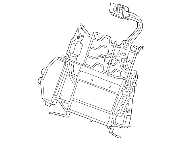 23103684 Деталь LUMBAR SUPPORT
