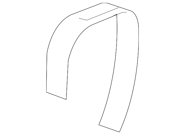 8722278J10 Деталь CENTER COVER, LEFT