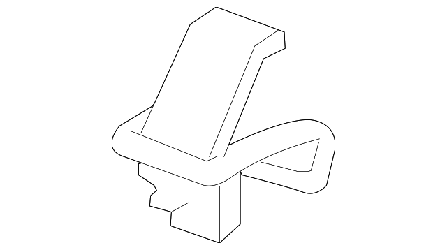8748278J10 Деталь RECLINE HANDLE