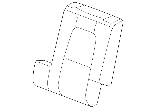 8788078J30 Деталь SEAT BACK COVER