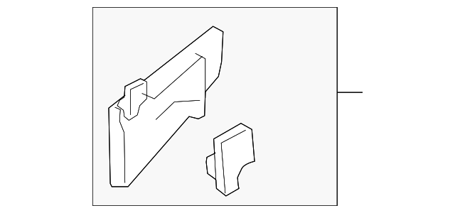 82621-2G000D1 Деталь HANDLE BEZEL, RIGHT
