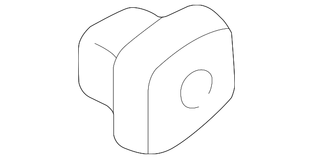 MU480009 BEZEL GROMMET, LEFT