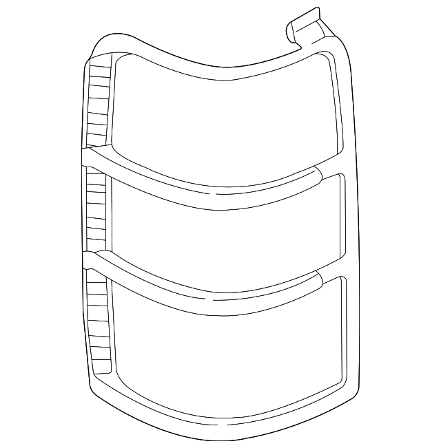 MR539346 Деталь BEZEL, RIGHT