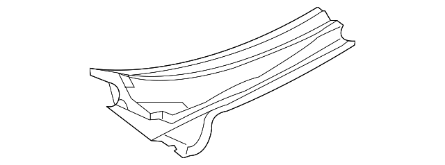 66862AM610 Деталь COWL GRILLE, RIGHT