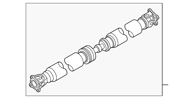 37000-3JA2A Деталь DRIVE SHAFT