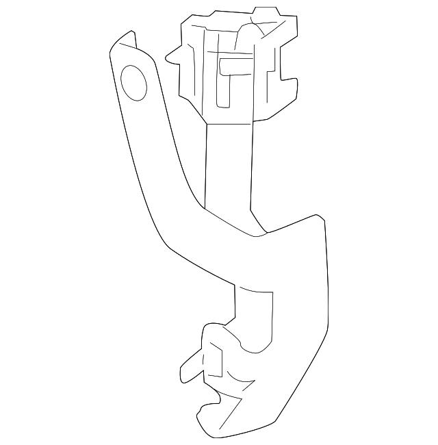 21666-3JA0A Деталь COUPLING BRACKET