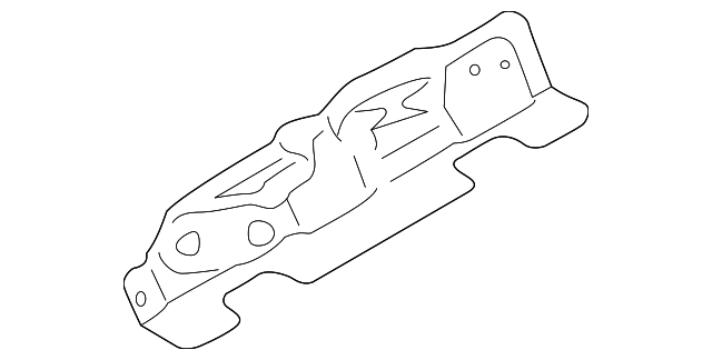 420-199-455 Деталь HEAT SHIELD, LEFT