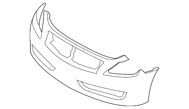 62022JU50H Деталь BUMPER COVER