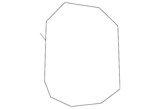 81697-3M000 SUNROOF FRAME SPRING, RIGHT