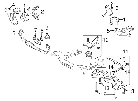 S4 ENGINE & TRANS MOUNTING 3