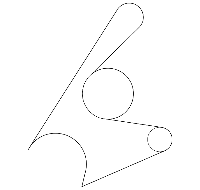 L373-15-909-9U Деталь SERPENTINE BELT