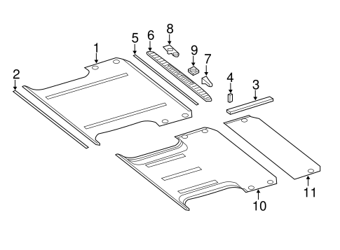 Sprinter 3500 INTERIOR TRIM - REAR BODY