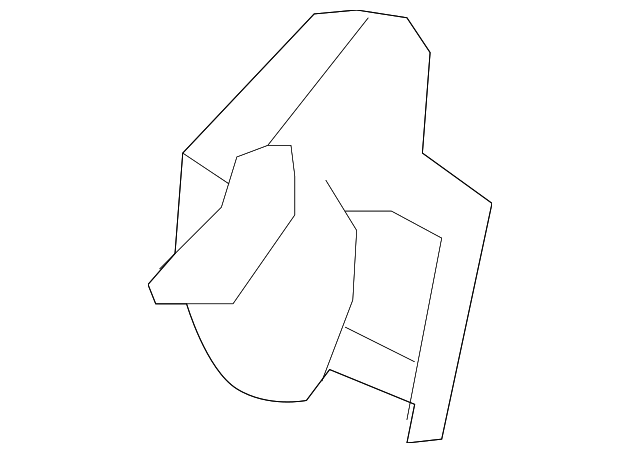 7T4Z-7862186-KB Деталь OUTER COVER, LEFT