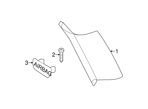 X4 INTERIOR TRIM - QUARTER PANELS