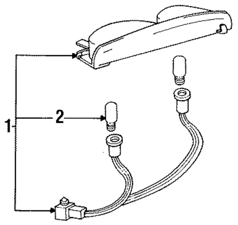 LS400 BULBS - CHASSIS
