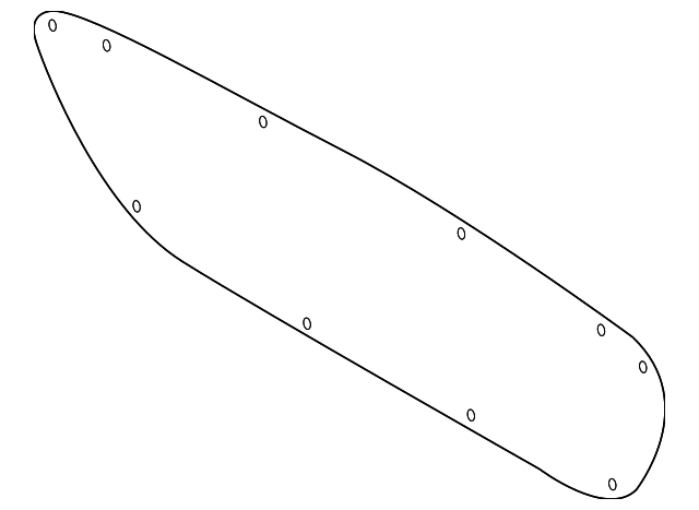 7224A143 Деталь LIFT GATE TRIM