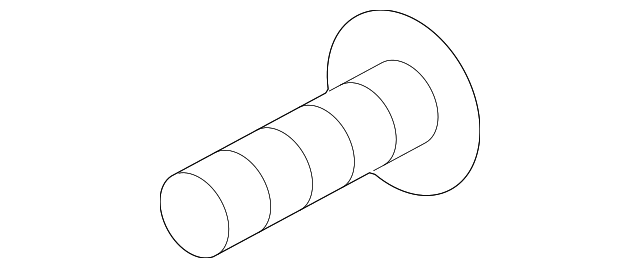 12493-0107B Деталь LOWER GRILLE SCREW