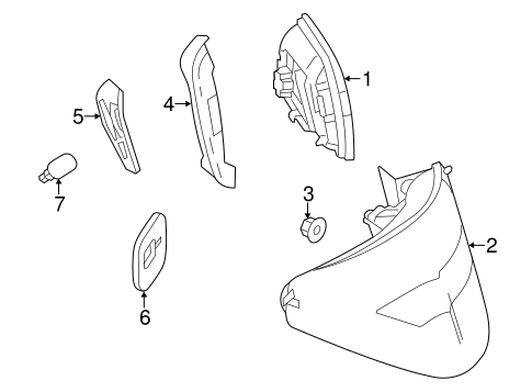 E550 BULBS - CHASSIS 2