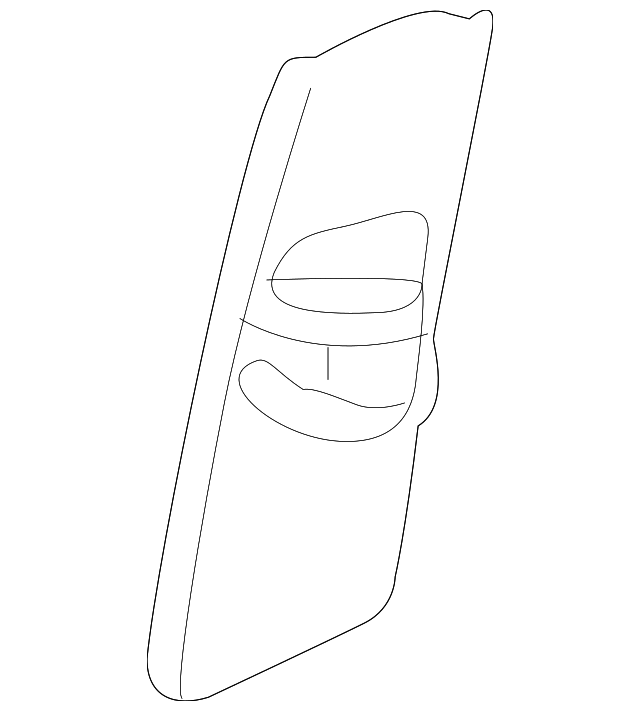73024-53020-B0 ANCHOR COVER, LEFT