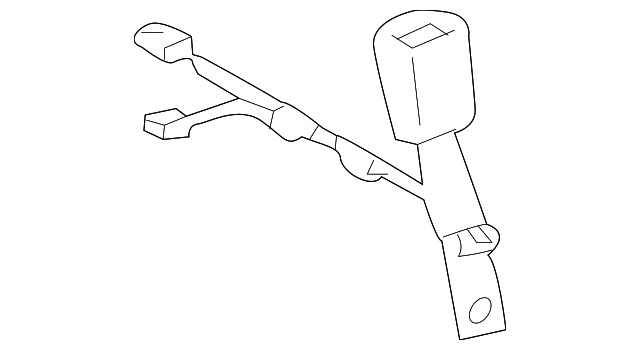 73230-35870-A0 BUCKLE, RIGHT