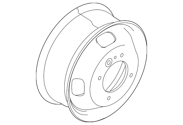 BC3Z-1015-B WHEEL, SPARE