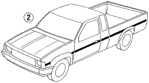 Pickup STRIPE TAPE 2