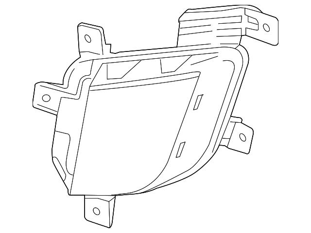 22874970 Деталь DAYTIME RUN LAMP, LEFT