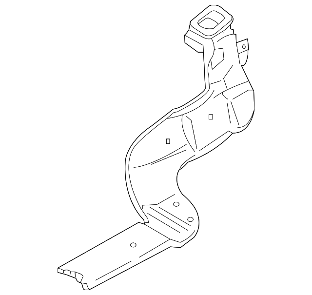 EG2161272A Деталь REAR DUCT, RIGHT