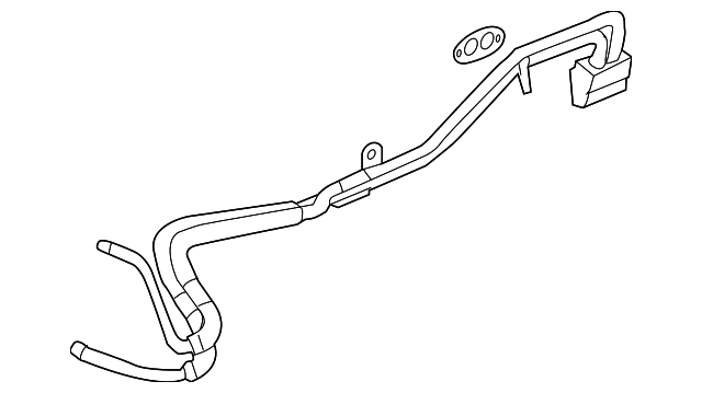 25860736 Деталь OIL COOLER PIPE