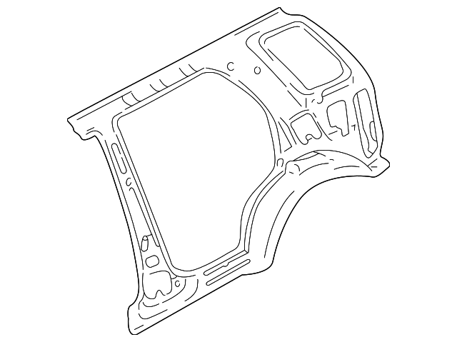 30021107 Деталь INNER PANEL, LEFT