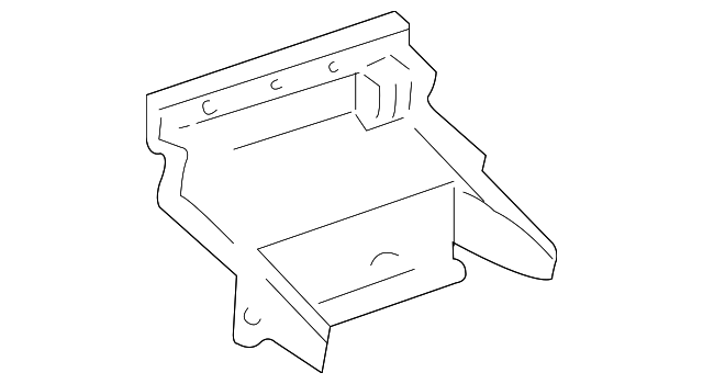 12457596 COMPARTMENT MOUNT BRACKET