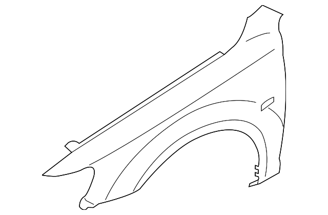 66310-3L100 Деталь FENDER, LEFT