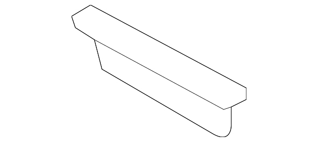 86817-3L000 Деталь DEFLECTOR, LEFT