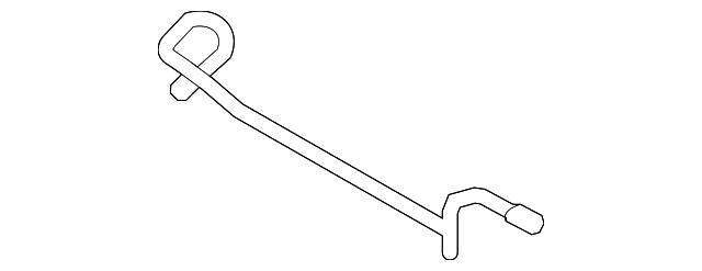 GS3L-32-45Y Деталь PRESSURE LINE, LEFT