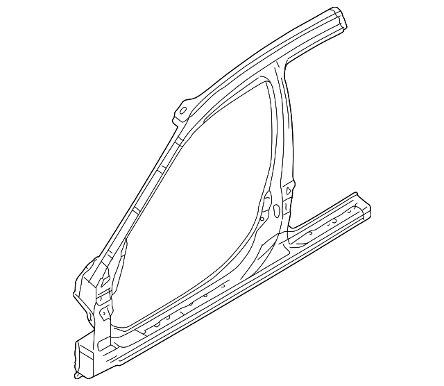 760224Y930 Деталь OUTER PANEL, RIGHT
