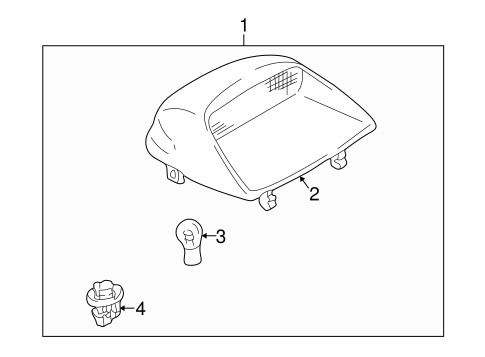 626 HIGH MOUNTED STOP LAMP