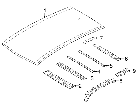 SX4 ROOF & COMPONENTS