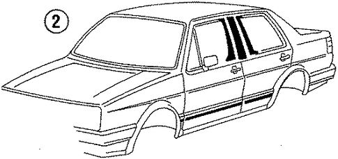 Jetta STRIPE TAPE 2